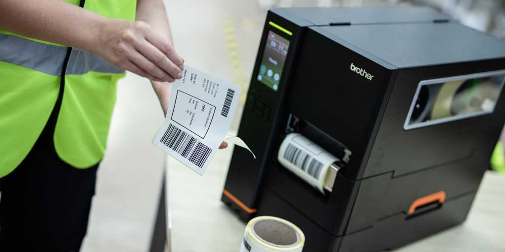 maquina etiquetadora para códigos de barras